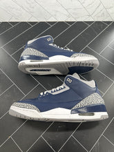 Load image into Gallery viewer, Nike Air Jordan 3 Retro Blue Georgetown Size 12 CT8532-401
