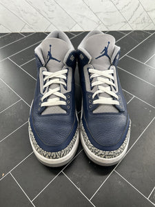 Nike Air Jordan 3 Retro Blue Georgetown Size 12 CT8532-401