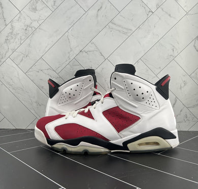 Nike Air Jordan 6 Retro 2014 Carmine Size 14 384664-160