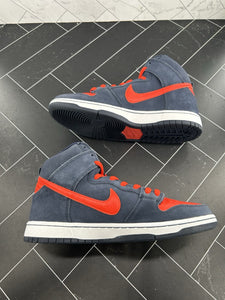 Nike Dunk Pro SB High Syracuse 305050-481 Size 9 2015