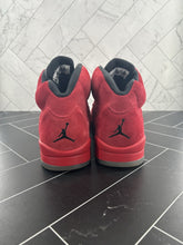 Load image into Gallery viewer, Nike Air Jordan 5 Retro Red Suede Size 11 136027-602 2017