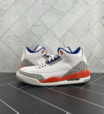 Nike Air Jordan 3 Retro Knicks Size 9 136064-148 2019