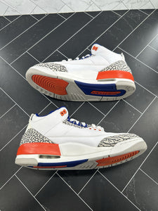 Nike Air Jordan 3 Retro Knicks Size 9 136064-148 2019