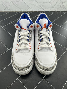 Nike Air Jordan 3 Retro Knicks Size 9 136064-148 2019