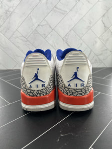 Nike Air Jordan 3 Retro Knicks Size 9 136064-148 2019