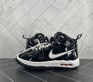 NEW Nike Off-White x Air Force 1 SP Leather Mid Sheed Size 8.5 DR0500-001