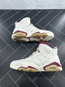 Nike Air Jordan 6 Retro 2015 Maroon Size 9.5 384664-116