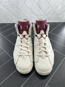 Nike Air Jordan 6 Retro 2015 Maroon Size 9.5 384664-116