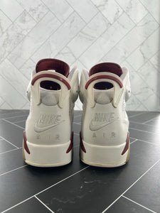Nike Air Jordan 6 Retro 2015 Maroon Size 9.5 384664-116