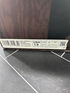 Nike Air Jordan 5 Retro Mid Raging Bull Size 13 DD0587-600