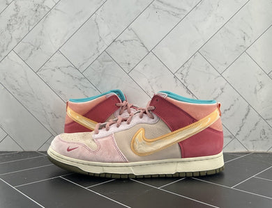 Nike Social Status x Dunk Mid Strawberry Milk Size 11 DJ1173-600