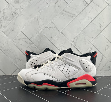 Nike Air Jordan 6 Low White Infrared Size 10.5 304401-123