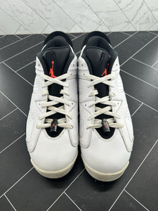 Nike Air Jordan 6 Low White Infrared Size 10.5 304401-123