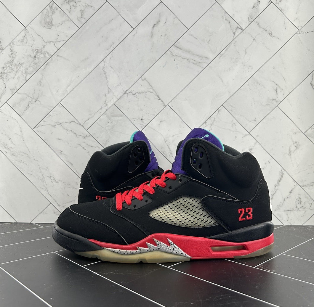 Nike Air Jordan 5 Retro Top 3 Black 2020 Size 11.5 CZ1786-001