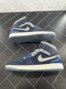 NEW Nike Air Jordan 1 SE Craft Mid Inside Out - Obsidian Size 12.5 DR8868-400