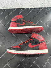 Load image into Gallery viewer, Nike Air Jordan 1 1985 High Bred Size 11.5 OG Black Red 4281 SOLE SWAPPED