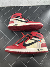 Load image into Gallery viewer, Nike Air Jordan 1 Retro OG x Off-White High Chicago Size 11 AA3834-101