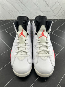 Nike Air Jordan 6 Retro 2014 White Infrared Size 9 384664-123