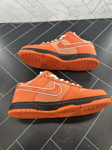 Nike Dunk Low SB x Concepts Orange Lobster Size 10 FD8776-800