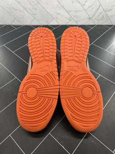 Nike Dunk Low SB x Concepts Orange Lobster Size 10 FD8776-800