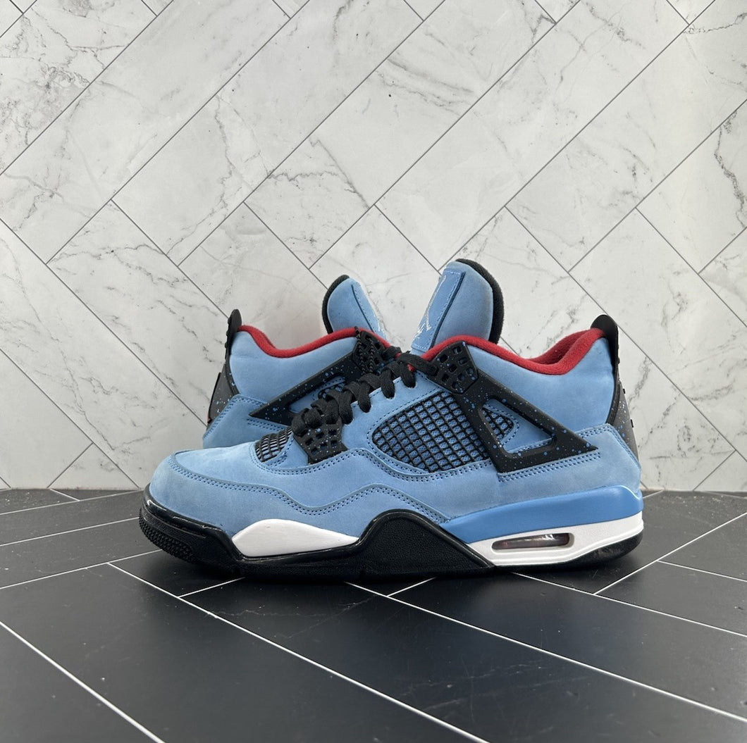 Nike Air Jordan 4 Retro x Travis Scott Mid Cactus Jack Size 9.5 308497-406