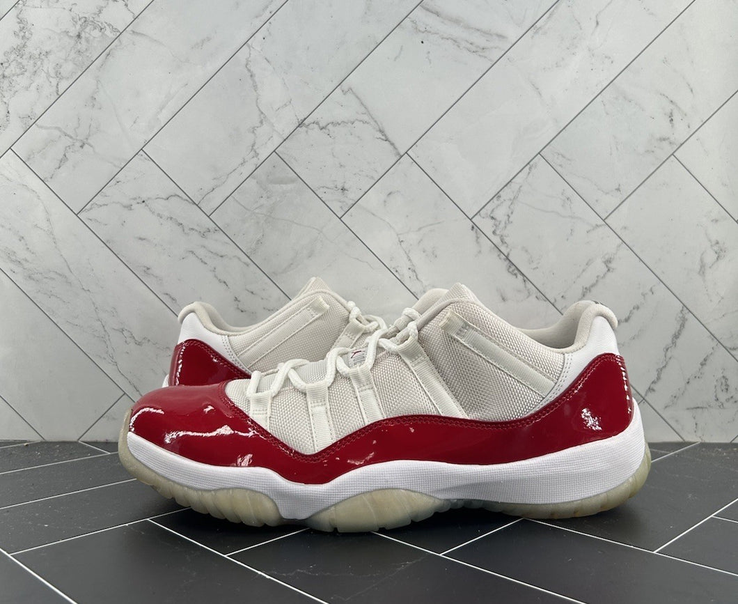 Nike Air Jordan 11 Retro 2016 Low Cherry Size 11 528895-102