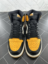 Load image into Gallery viewer, Nike Air Jordan 1 Retro OG High Yellow Toe Size 11 555088-711