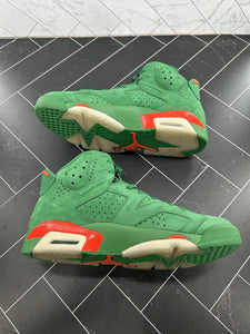 Nike Air Jordan 6 Retro NRG Green Suede Gatorade Size 11 AJ5986-335
