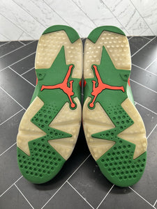Nike Air Jordan 6 Retro NRG Green Suede Gatorade Size 11 AJ5986-335