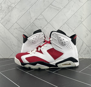 Nike Air Jordan 6 Retro 2014 Carmine Size 10.5 384664-160