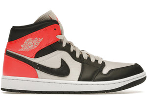 Jordan 1 Mid Newsprint Light Orewood Brown (Women's) - New/No Box