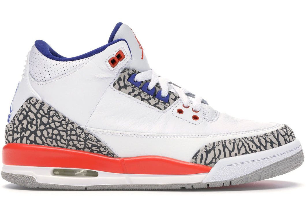 Jordan 3 Retro Knicks (GS) - New/Damaged Box