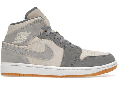 Jordan 1 Mid SE Coconut Milk Particle Grey - New/No Box