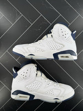 Load image into Gallery viewer, Nike Air Jordan 6 Retro Midnight Navy Size 10 CT8529-141 OG White Blue