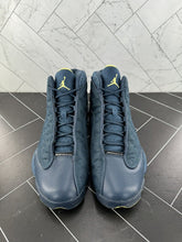 Load image into Gallery viewer, Nike Air Jordan 13 Retro Squadron Blue 2013 Size 9 414571-405 Green Yellow OG