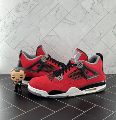 Nike Air Jordan 4 Retro Toro Bravo 2013 Size 16 308497-603 Red Black Grey OG