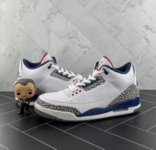 Load image into Gallery viewer, Nike Air Jordan 3 Retro OG Mid True Blue 2016 Mens Size 12 White Blue 854262-106