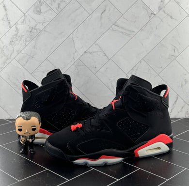 Nike Air Jordan 6 Retro VI Infrared Men’s Size 13 Black Red OG 384664-060 2018