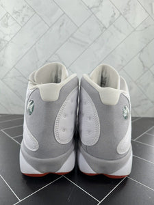 Nike Air Jordan 13 Retro White Wolf Grey Size 12 2023 White Grey Red 414571-160