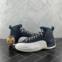Load image into Gallery viewer, Nike Air Jordan 12 Retro Obsidian 2012 Size 12 130690-410 Blue White OG