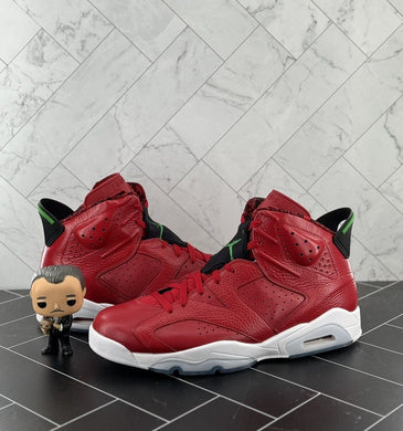 Nike Air Jordan 6 Spizike History of Jordan Size 13 Red White Green 694091-625