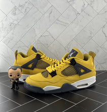 Load image into Gallery viewer, Nike Air Jordan 4 Retro Mid Lightning Size 15 CT8527-700 Yellow White Grey OG