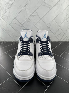 Nike Air Jordan 4 Retro LS Columbia Size 11 2015 314254-107 White Blue OG