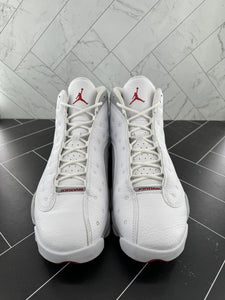 Nike Air Jordan 13 Retro White Wolf Grey Size 12 2023 White Grey Red 414571-160
