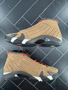 Nike Air Jordan 14 Retro Winterized 2021 Sz 9 DO9406-200 Brown Black Orange XIV