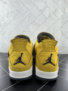 Nike Air Jordan 4 Retro Mid Lightning Size 15 CT8527-700 Yellow White Grey OG