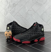Load image into Gallery viewer, Nike Air Jordan 13 Retro Dirty Bred 2014 Size 9 414571-003 Black Red White XIII