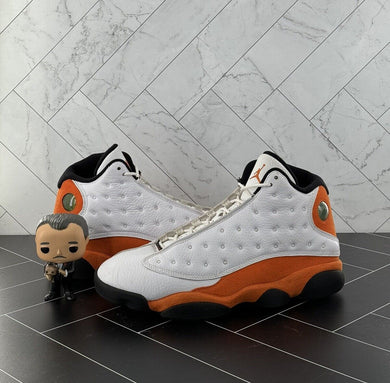 Nike Air Jordan 13 Retro Starfish 2021 Size 10.5 414571-108 Orange Black White