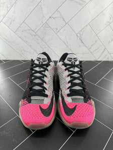 Nike Kobe 10 Elite Mambacurial Size 9 747212-010 Black White Pink OG Low