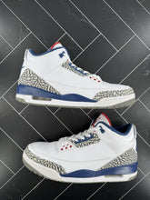 Load image into Gallery viewer, Nike Air Jordan 3 Retro OG Mid True Blue 2016 Mens Size 12 White Blue 854262-106